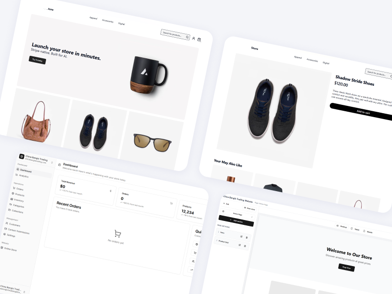 CommerceBee - Full-Stack E-commerce Solution